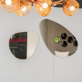 CONJUNTO DE ESPELHOS JABUTI APOLO CASA