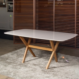 MESA DE JANTAR LINEA VIDRO APOLO CASA