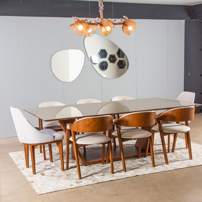 Conjunto Mesa de Jantar Helena Apolo Casa