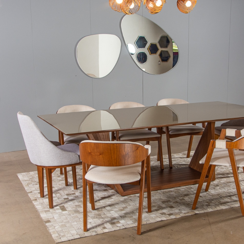 Conjunto Mesa de Jantar Helena Apolo Casa