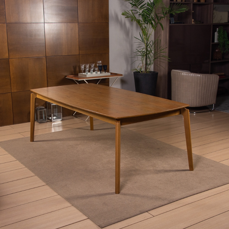 Mesa de Jantar Moda Laminado Apolo Casa